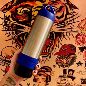 Bluetooth Steel Water Bottle Detachable Speaker